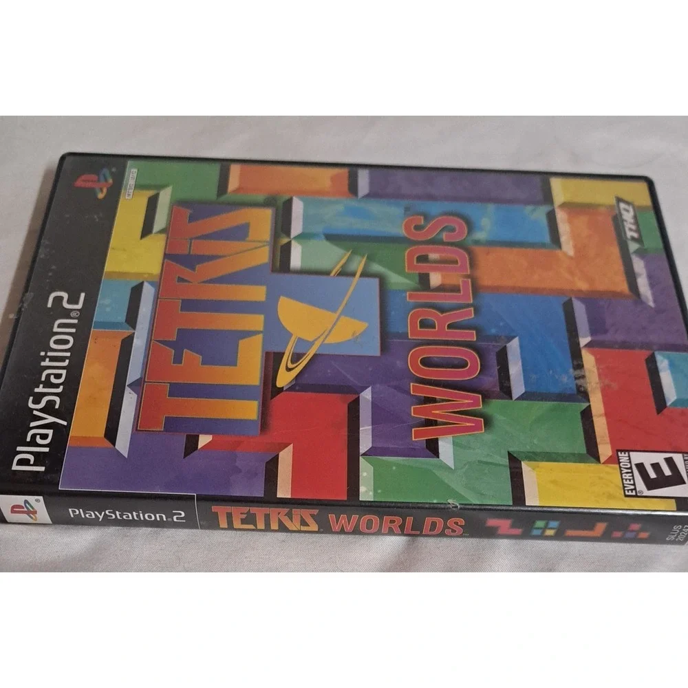 Tetris Worlds Sony PlayStation 2 PS2 Complete CIB Tested With Manual THQ